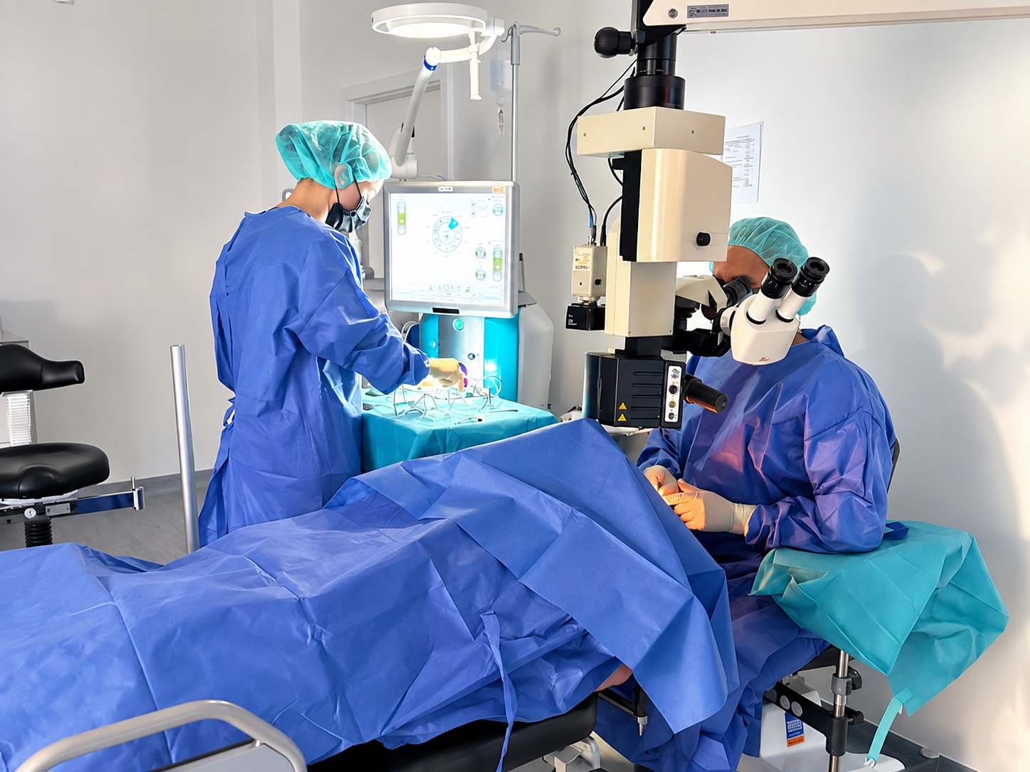 Foto: Dr. bei einer OP